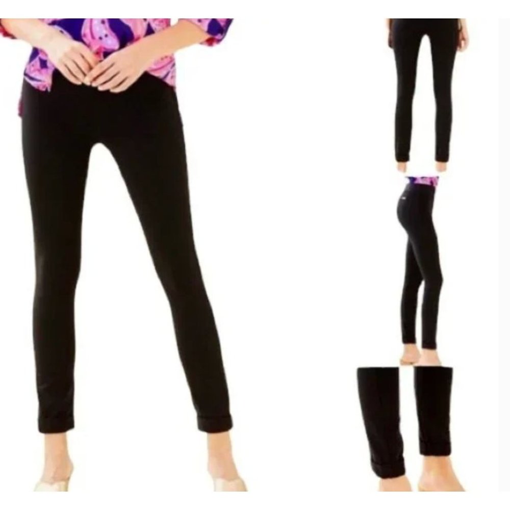 Lilly Pulitzer Jessa Ponte Pant Black Size Small